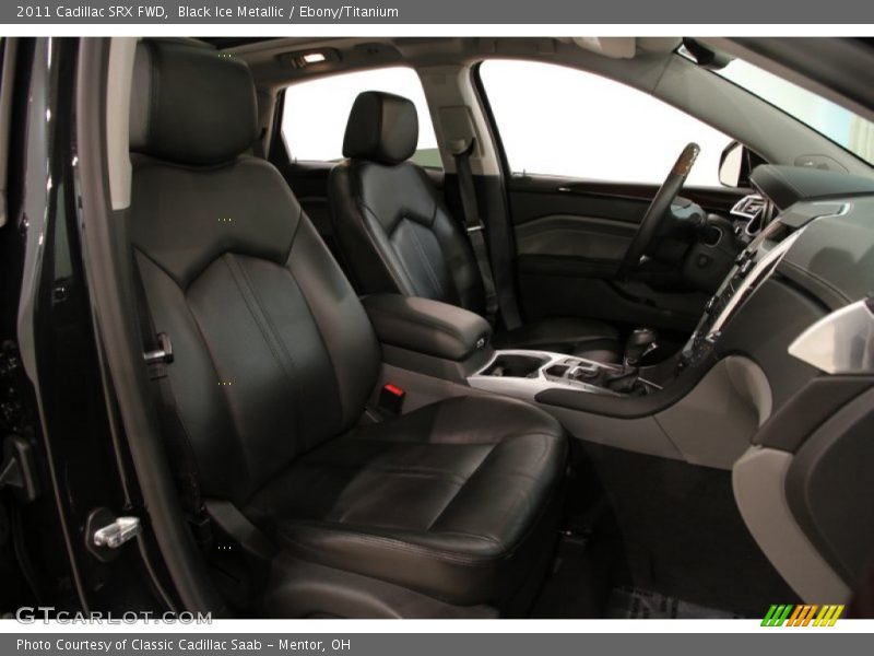 Black Ice Metallic / Ebony/Titanium 2011 Cadillac SRX FWD