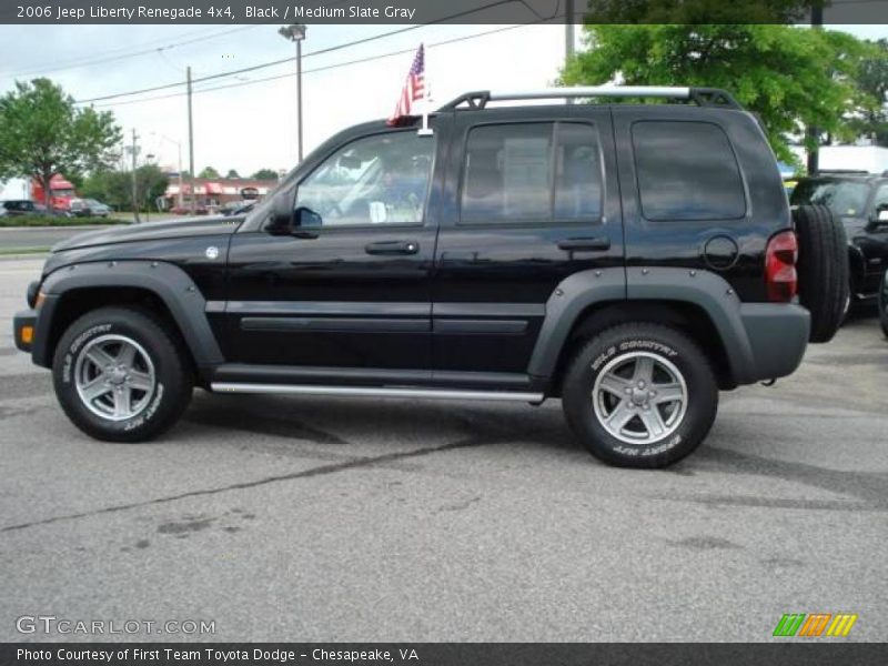 Black / Medium Slate Gray 2006 Jeep Liberty Renegade 4x4