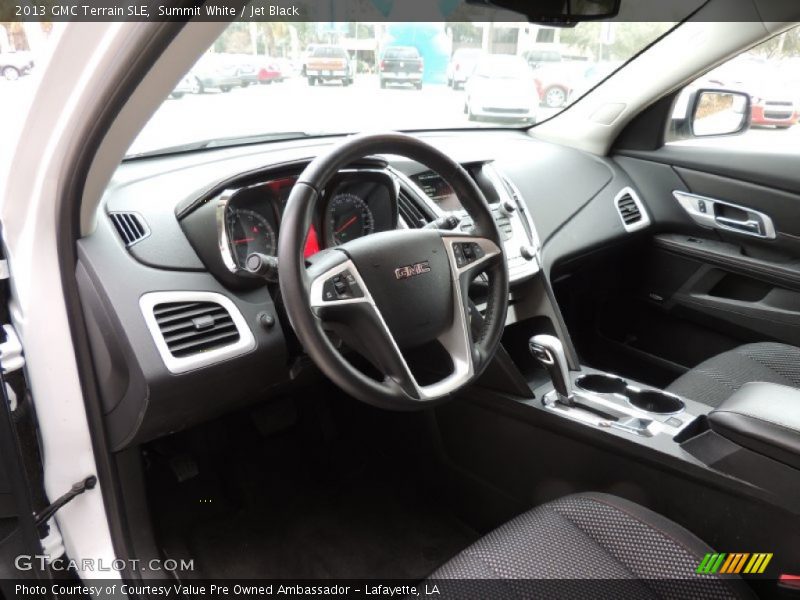 Summit White / Jet Black 2013 GMC Terrain SLE