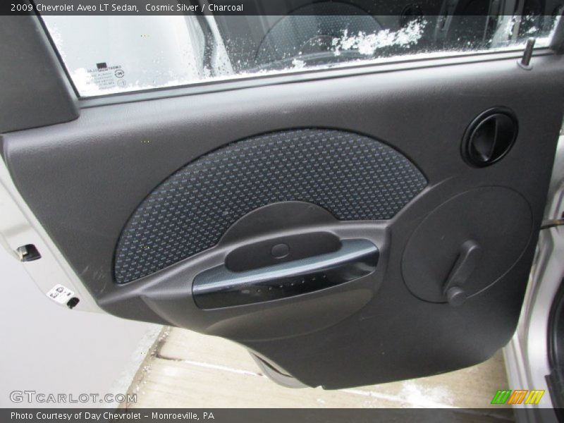 Cosmic Silver / Charcoal 2009 Chevrolet Aveo LT Sedan