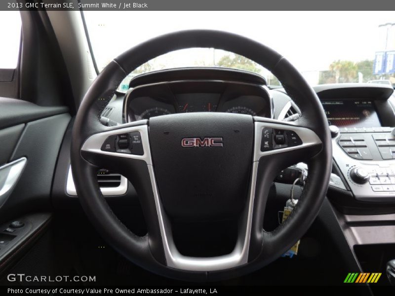 Summit White / Jet Black 2013 GMC Terrain SLE