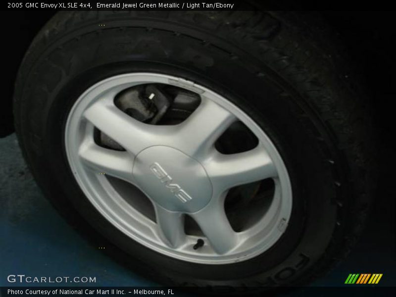 Emerald Jewel Green Metallic / Light Tan/Ebony 2005 GMC Envoy XL SLE 4x4