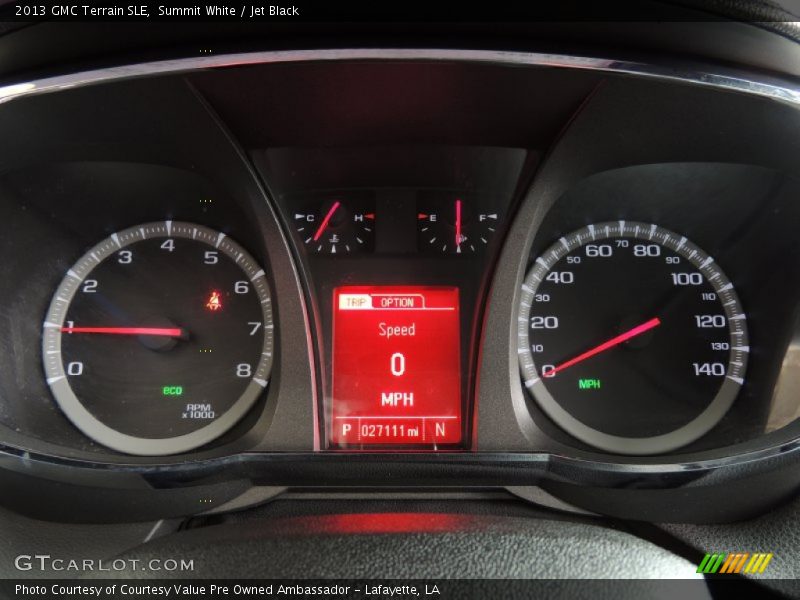 Summit White / Jet Black 2013 GMC Terrain SLE