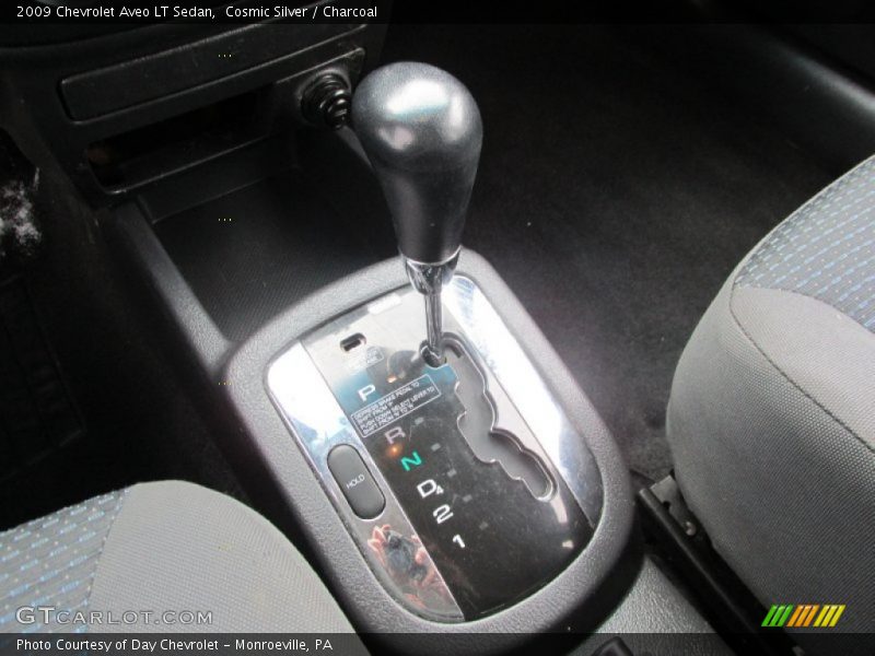 Cosmic Silver / Charcoal 2009 Chevrolet Aveo LT Sedan