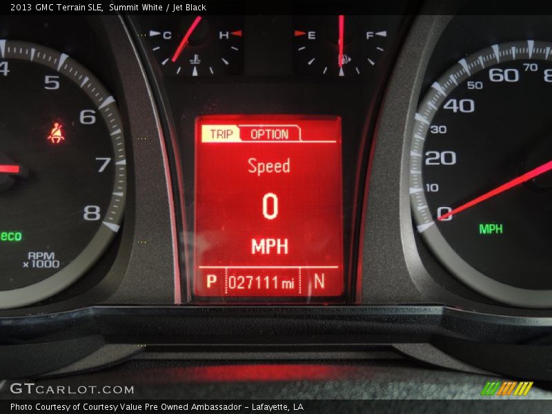 Summit White / Jet Black 2013 GMC Terrain SLE