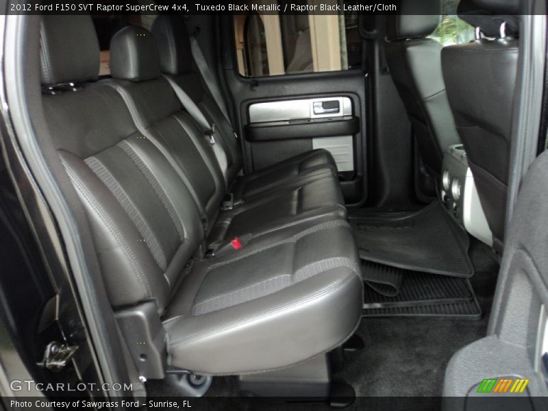 Tuxedo Black Metallic / Raptor Black Leather/Cloth 2012 Ford F150 SVT Raptor SuperCrew 4x4