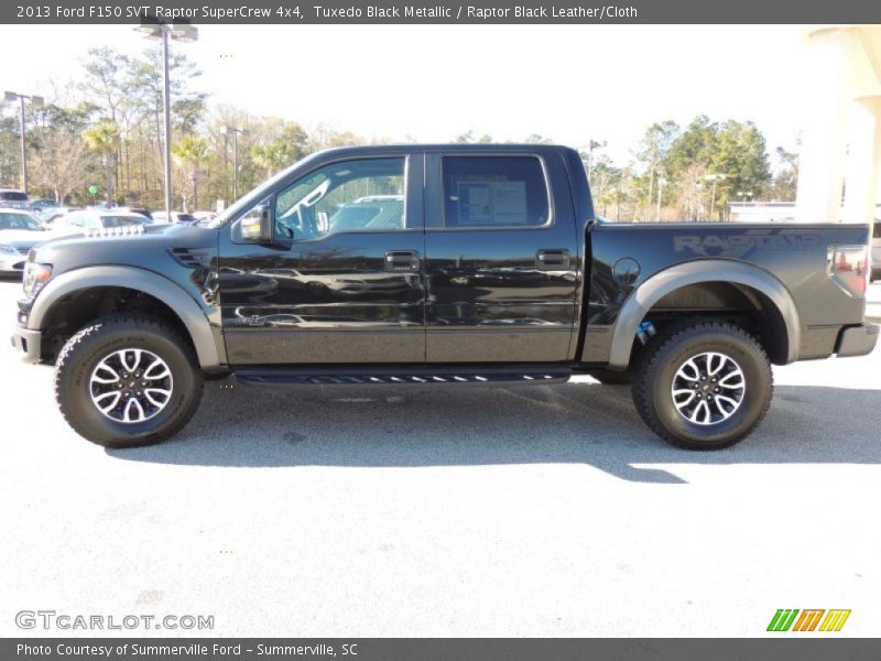 Tuxedo Black Metallic / Raptor Black Leather/Cloth 2013 Ford F150 SVT Raptor SuperCrew 4x4