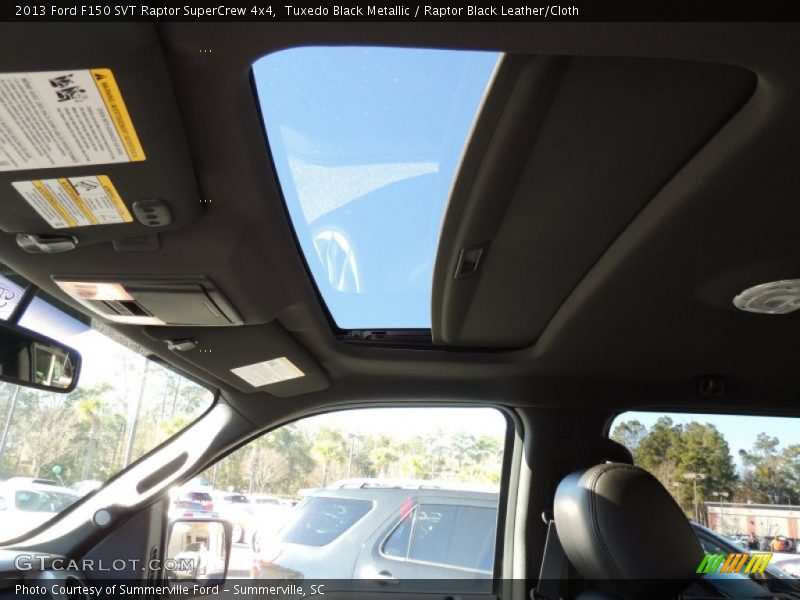 Tuxedo Black Metallic / Raptor Black Leather/Cloth 2013 Ford F150 SVT Raptor SuperCrew 4x4