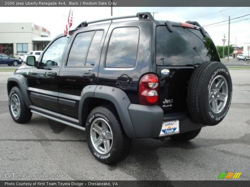 Black / Medium Slate Gray 2006 Jeep Liberty Renegade 4x4