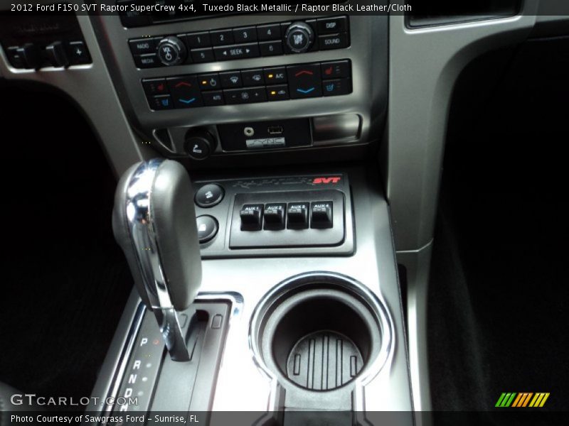 Tuxedo Black Metallic / Raptor Black Leather/Cloth 2012 Ford F150 SVT Raptor SuperCrew 4x4