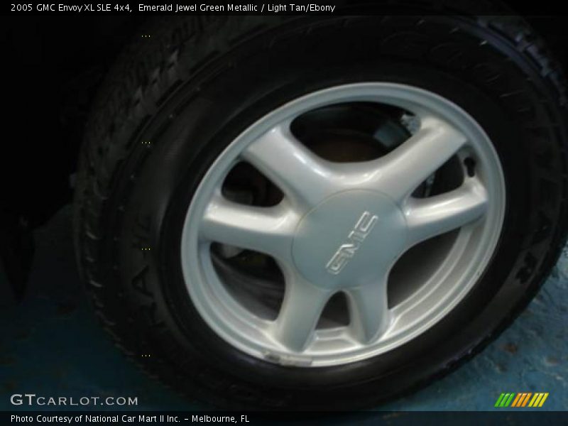 Emerald Jewel Green Metallic / Light Tan/Ebony 2005 GMC Envoy XL SLE 4x4