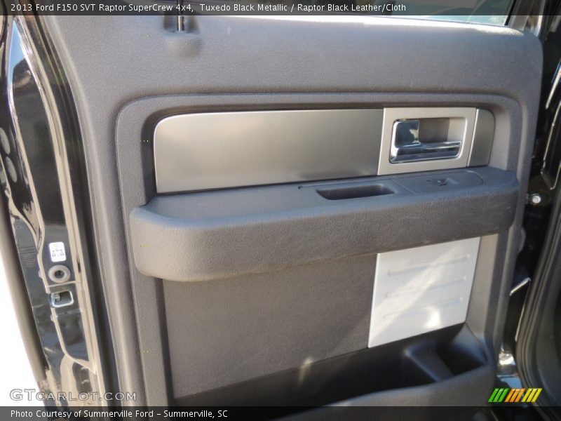 Tuxedo Black Metallic / Raptor Black Leather/Cloth 2013 Ford F150 SVT Raptor SuperCrew 4x4