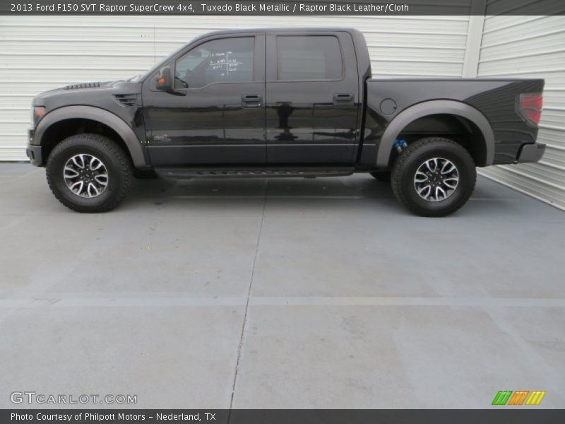 Tuxedo Black Metallic / Raptor Black Leather/Cloth 2013 Ford F150 SVT Raptor SuperCrew 4x4