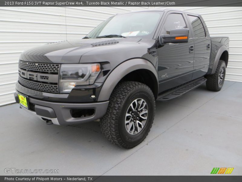 Tuxedo Black Metallic / Raptor Black Leather/Cloth 2013 Ford F150 SVT Raptor SuperCrew 4x4