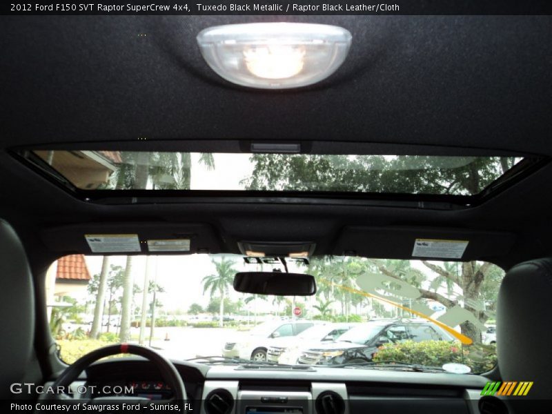 Tuxedo Black Metallic / Raptor Black Leather/Cloth 2012 Ford F150 SVT Raptor SuperCrew 4x4