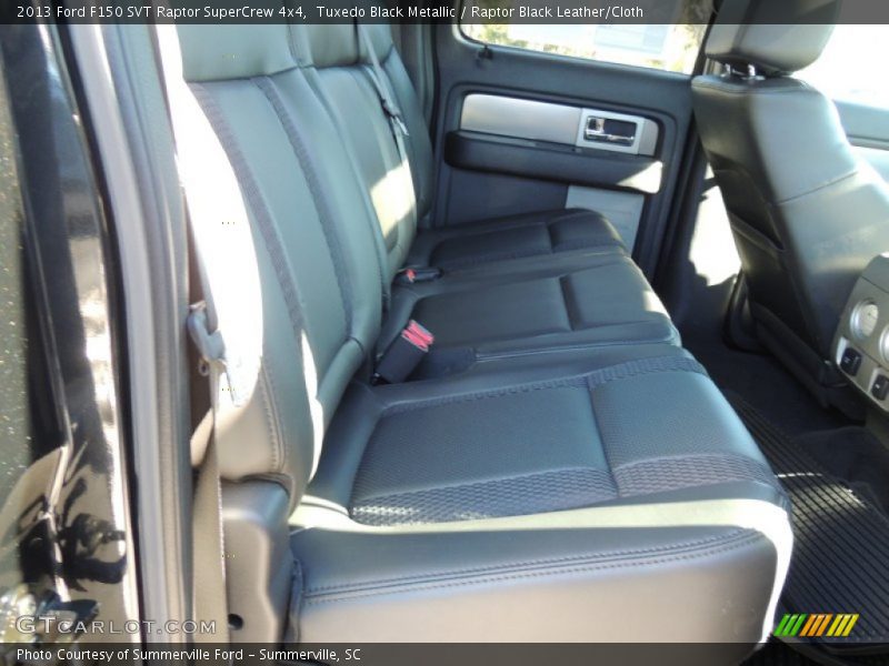 Tuxedo Black Metallic / Raptor Black Leather/Cloth 2013 Ford F150 SVT Raptor SuperCrew 4x4