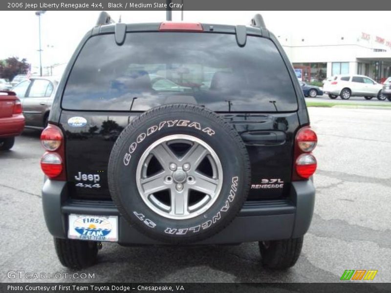 Black / Medium Slate Gray 2006 Jeep Liberty Renegade 4x4