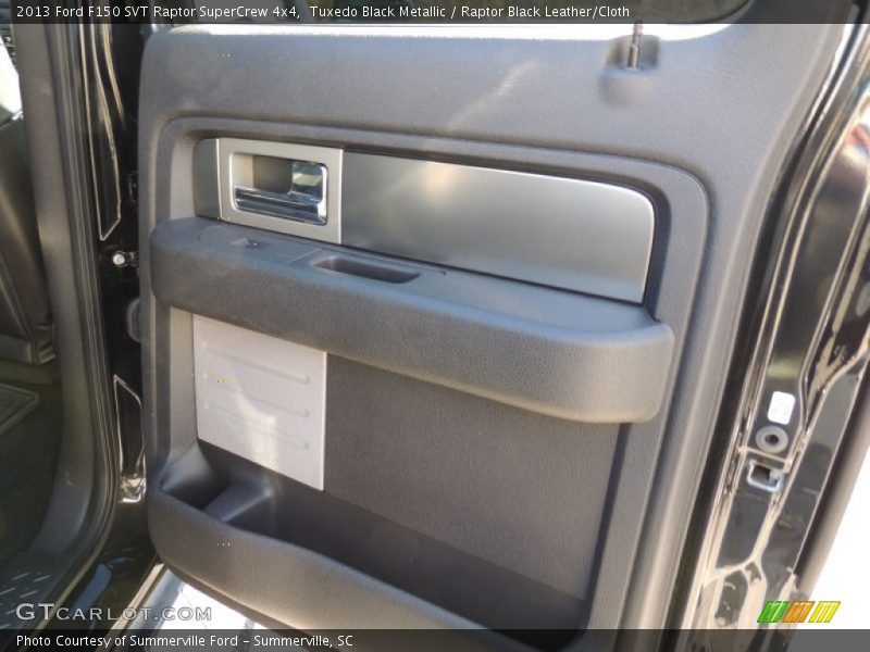 Tuxedo Black Metallic / Raptor Black Leather/Cloth 2013 Ford F150 SVT Raptor SuperCrew 4x4