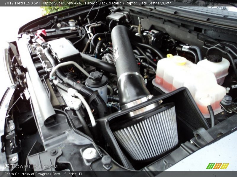 Tuxedo Black Metallic / Raptor Black Leather/Cloth 2012 Ford F150 SVT Raptor SuperCrew 4x4