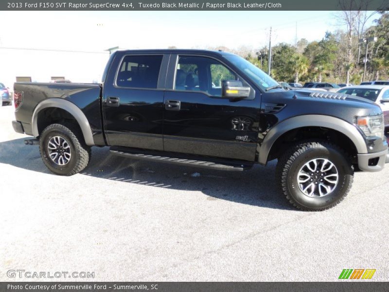 Tuxedo Black Metallic / Raptor Black Leather/Cloth 2013 Ford F150 SVT Raptor SuperCrew 4x4