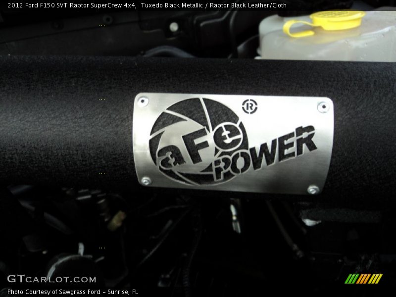Tuxedo Black Metallic / Raptor Black Leather/Cloth 2012 Ford F150 SVT Raptor SuperCrew 4x4