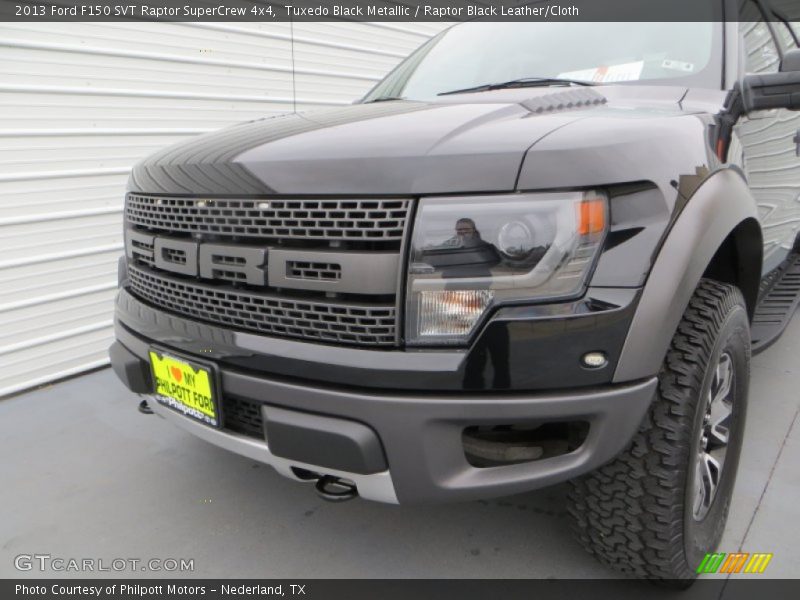 Tuxedo Black Metallic / Raptor Black Leather/Cloth 2013 Ford F150 SVT Raptor SuperCrew 4x4