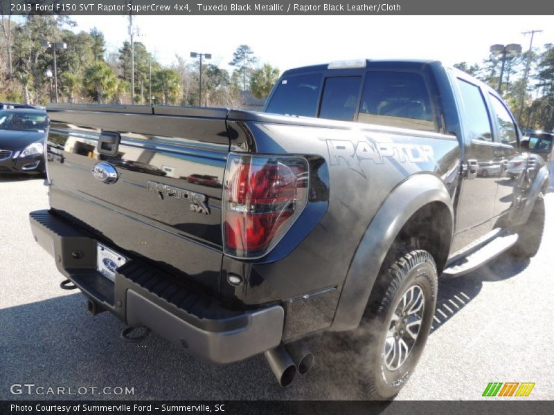 Tuxedo Black Metallic / Raptor Black Leather/Cloth 2013 Ford F150 SVT Raptor SuperCrew 4x4