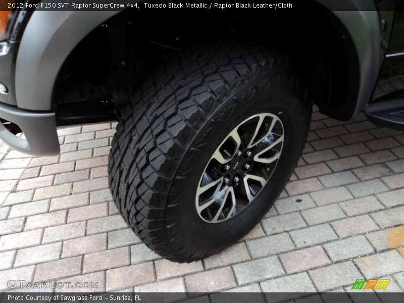 Tuxedo Black Metallic / Raptor Black Leather/Cloth 2012 Ford F150 SVT Raptor SuperCrew 4x4