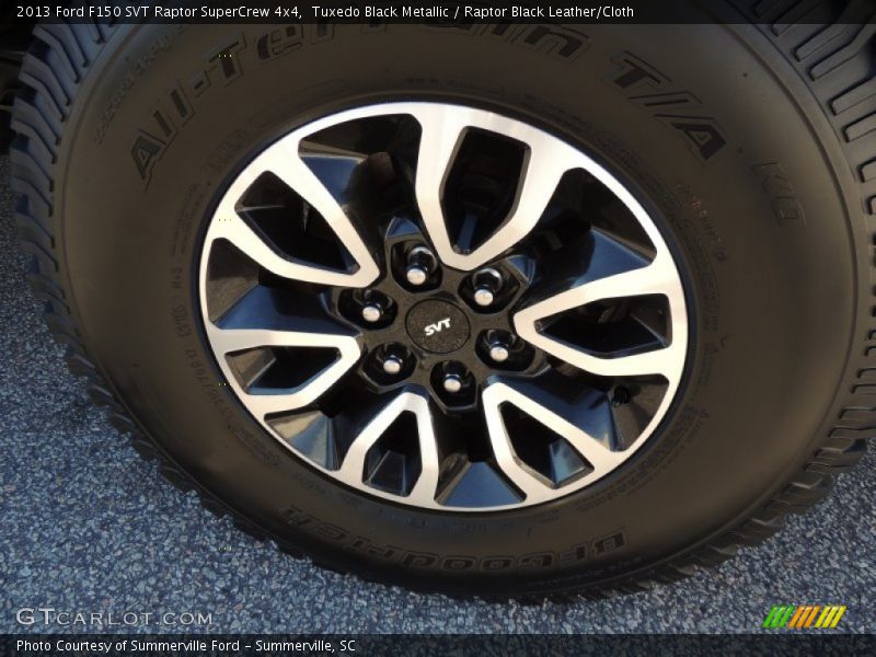 Tuxedo Black Metallic / Raptor Black Leather/Cloth 2013 Ford F150 SVT Raptor SuperCrew 4x4