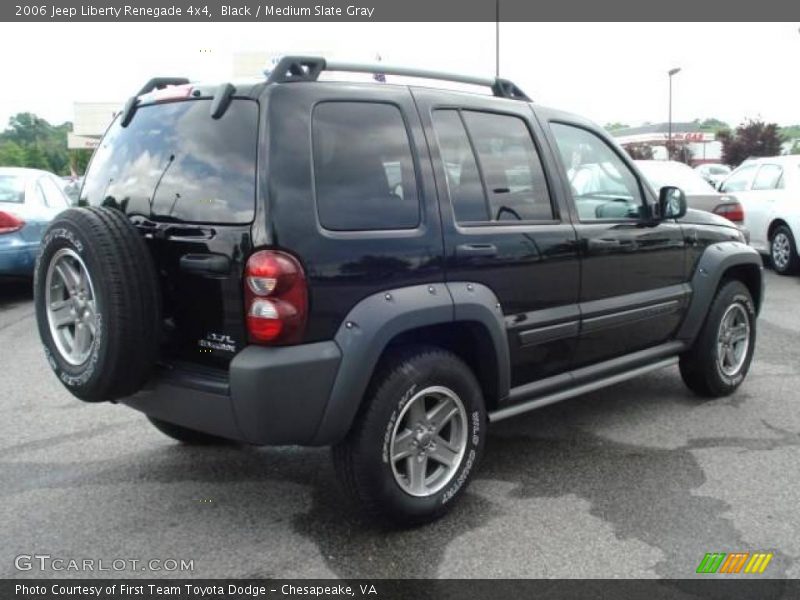 Black / Medium Slate Gray 2006 Jeep Liberty Renegade 4x4