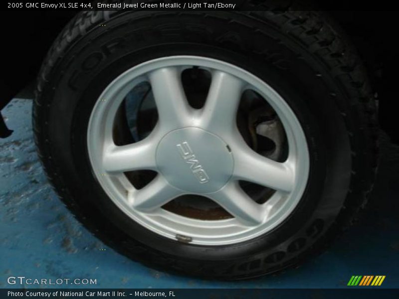 Emerald Jewel Green Metallic / Light Tan/Ebony 2005 GMC Envoy XL SLE 4x4