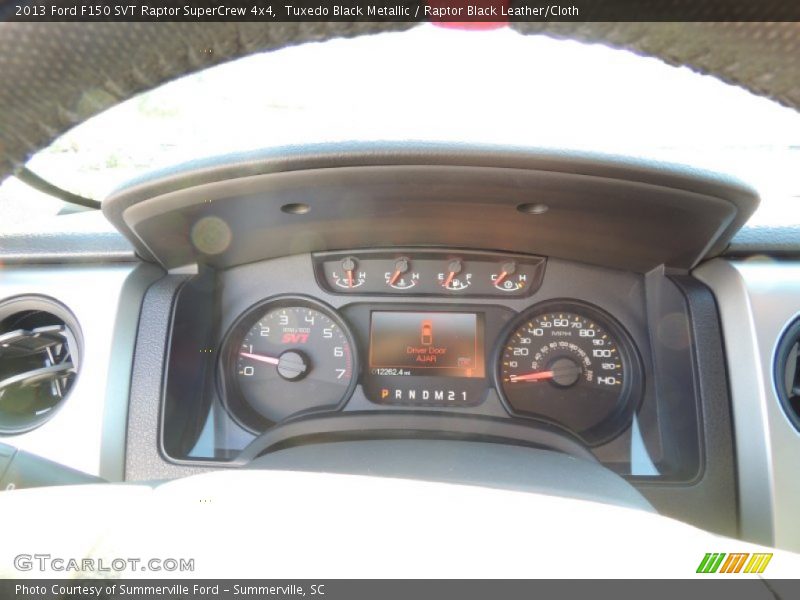 Tuxedo Black Metallic / Raptor Black Leather/Cloth 2013 Ford F150 SVT Raptor SuperCrew 4x4