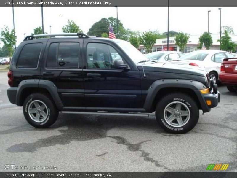 Black / Medium Slate Gray 2006 Jeep Liberty Renegade 4x4
