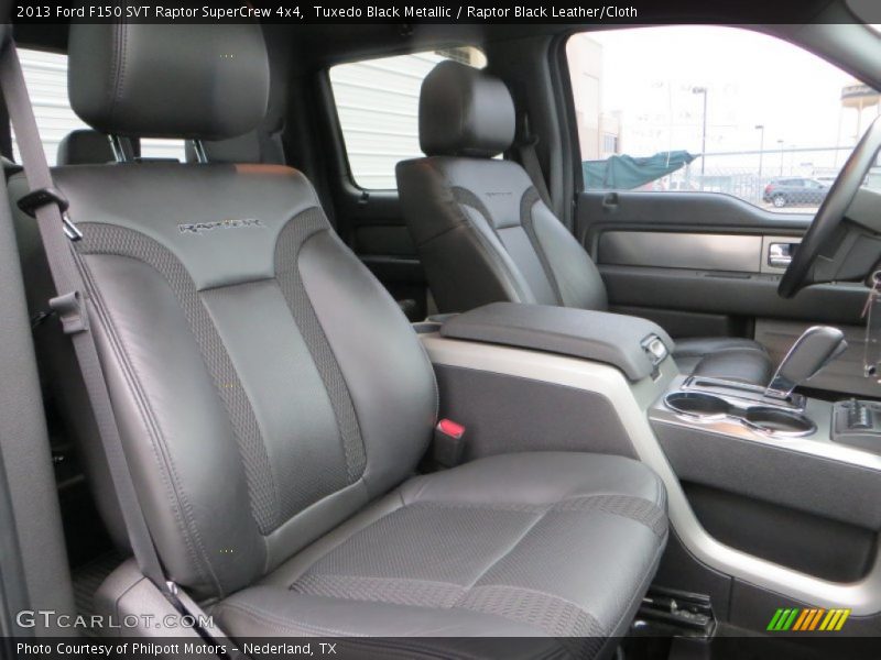 Tuxedo Black Metallic / Raptor Black Leather/Cloth 2013 Ford F150 SVT Raptor SuperCrew 4x4