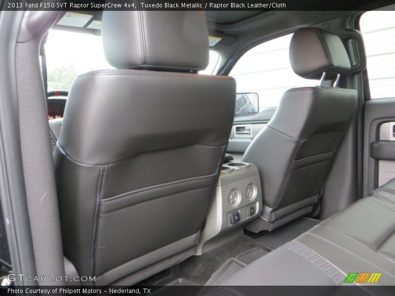 Tuxedo Black Metallic / Raptor Black Leather/Cloth 2013 Ford F150 SVT Raptor SuperCrew 4x4