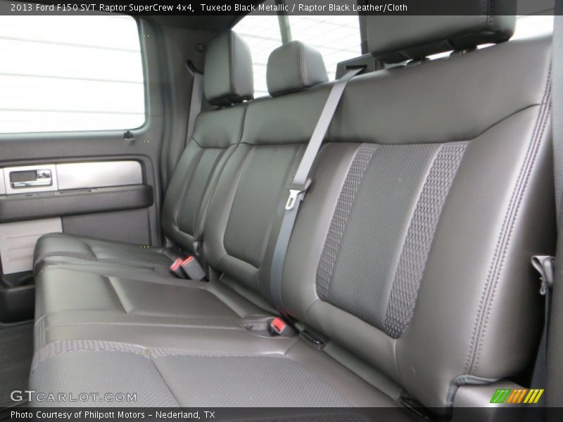 Tuxedo Black Metallic / Raptor Black Leather/Cloth 2013 Ford F150 SVT Raptor SuperCrew 4x4