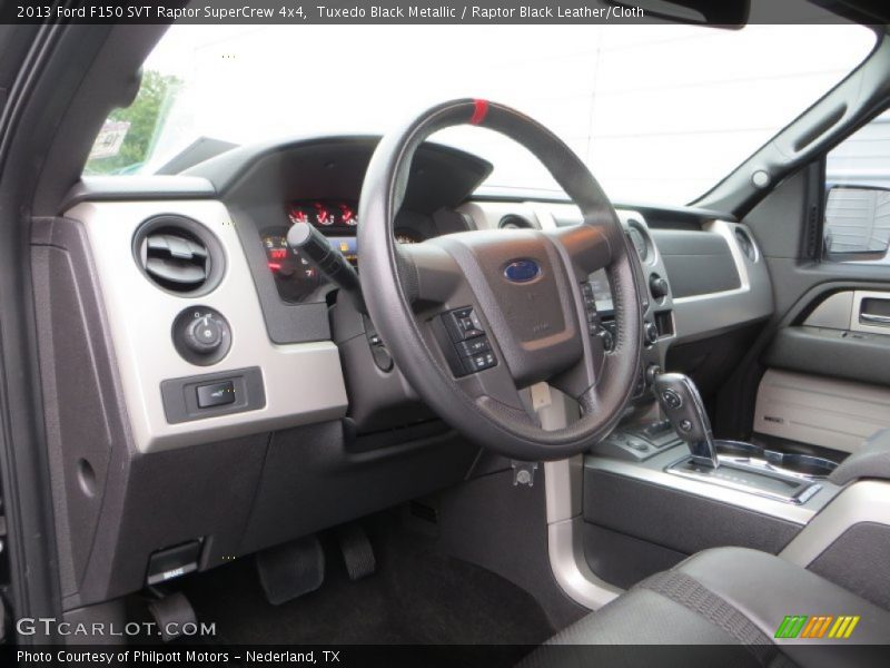 Tuxedo Black Metallic / Raptor Black Leather/Cloth 2013 Ford F150 SVT Raptor SuperCrew 4x4