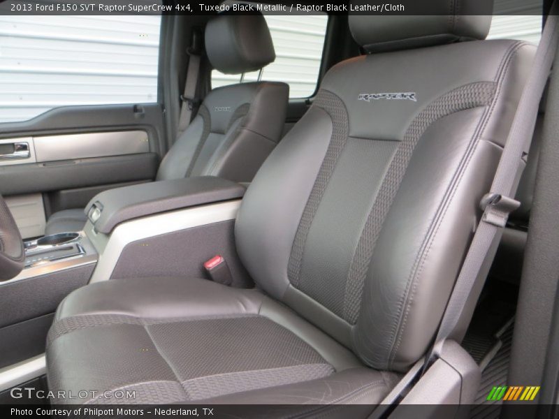 Tuxedo Black Metallic / Raptor Black Leather/Cloth 2013 Ford F150 SVT Raptor SuperCrew 4x4
