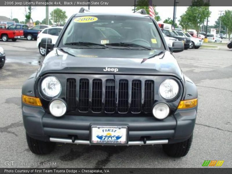 Black / Medium Slate Gray 2006 Jeep Liberty Renegade 4x4