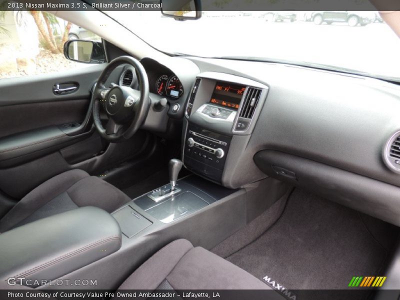 Brilliant Silver / Charcoal 2013 Nissan Maxima 3.5 S