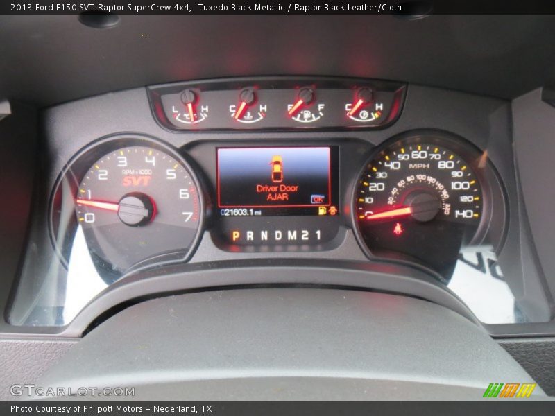  2013 F150 SVT Raptor SuperCrew 4x4 SVT Raptor SuperCrew 4x4 Gauges