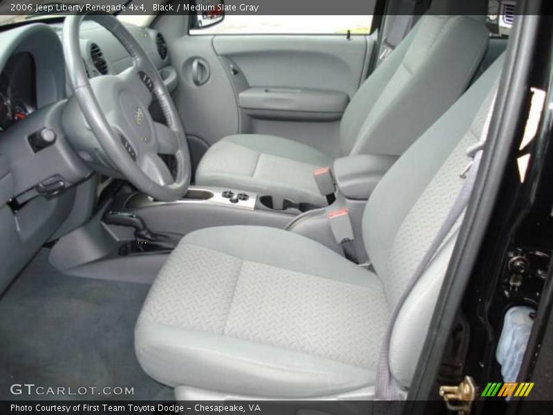 Black / Medium Slate Gray 2006 Jeep Liberty Renegade 4x4