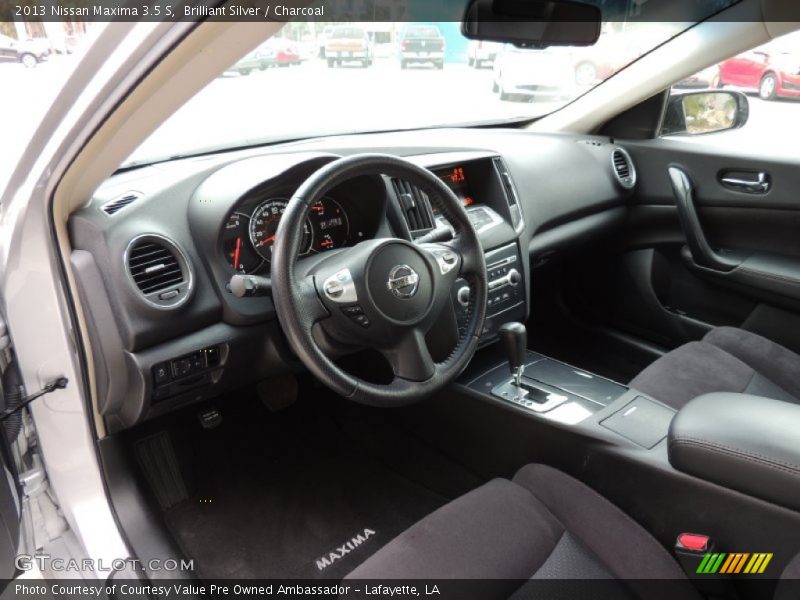 Brilliant Silver / Charcoal 2013 Nissan Maxima 3.5 S
