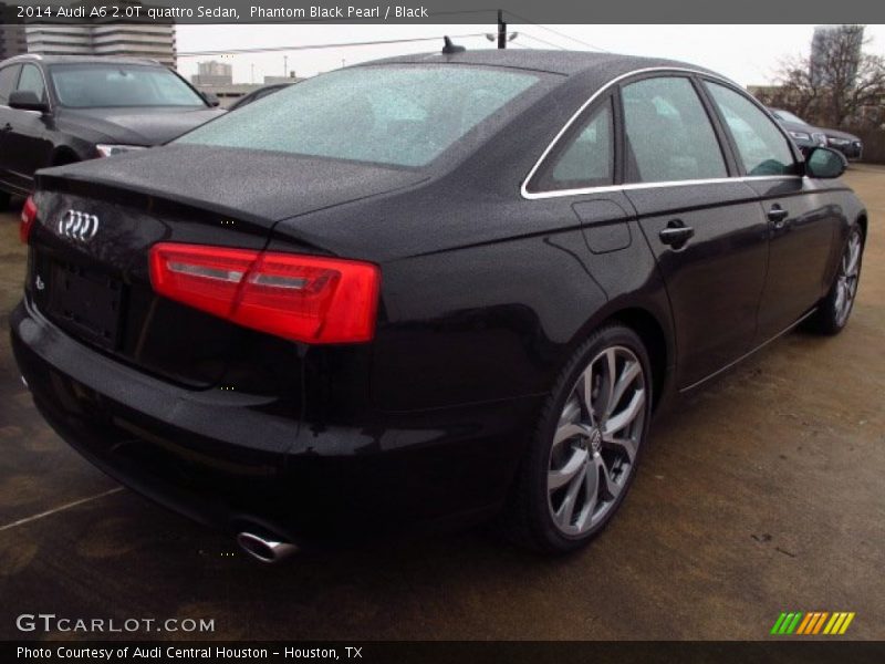 Phantom Black Pearl / Black 2014 Audi A6 2.0T quattro Sedan