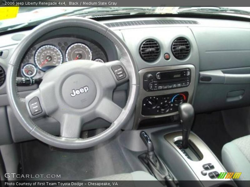 Black / Medium Slate Gray 2006 Jeep Liberty Renegade 4x4