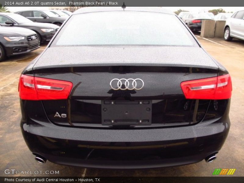 Phantom Black Pearl / Black 2014 Audi A6 2.0T quattro Sedan