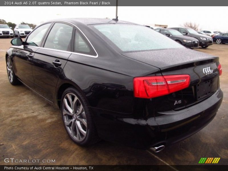Phantom Black Pearl / Black 2014 Audi A6 2.0T quattro Sedan