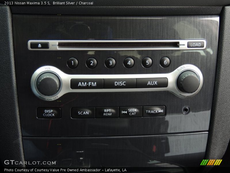 Brilliant Silver / Charcoal 2013 Nissan Maxima 3.5 S
