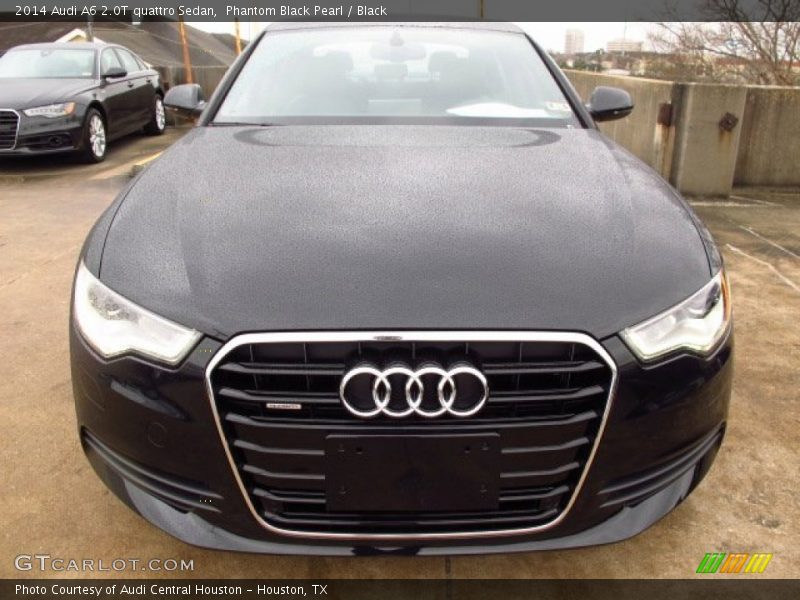 Phantom Black Pearl / Black 2014 Audi A6 2.0T quattro Sedan