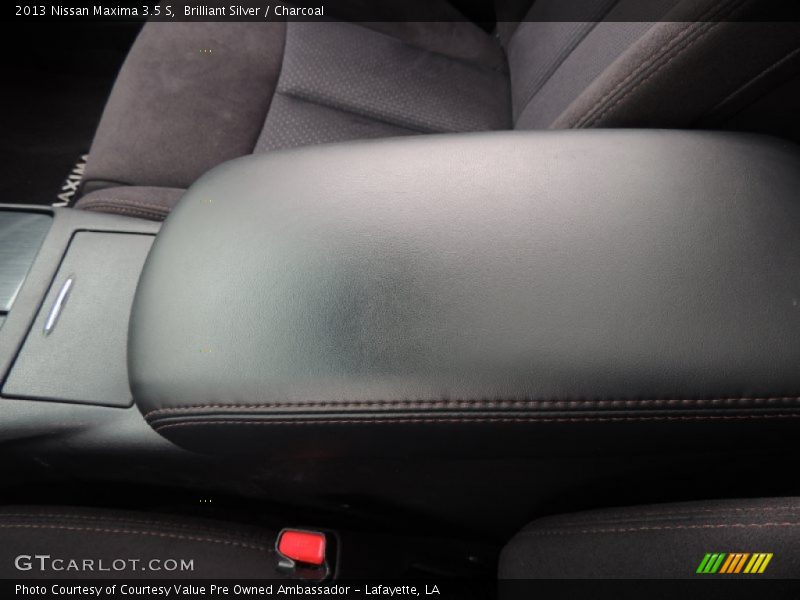 Brilliant Silver / Charcoal 2013 Nissan Maxima 3.5 S